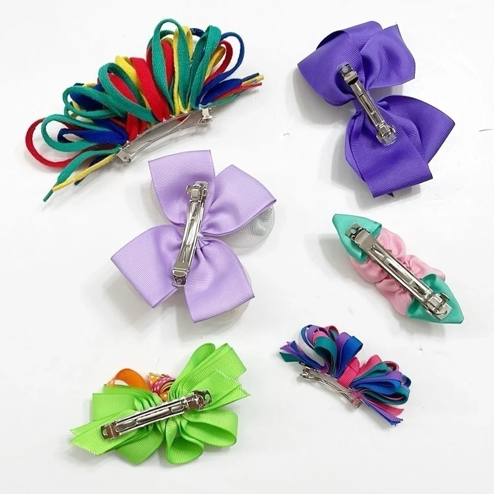 Little girls hair barrette clips - Set of 6